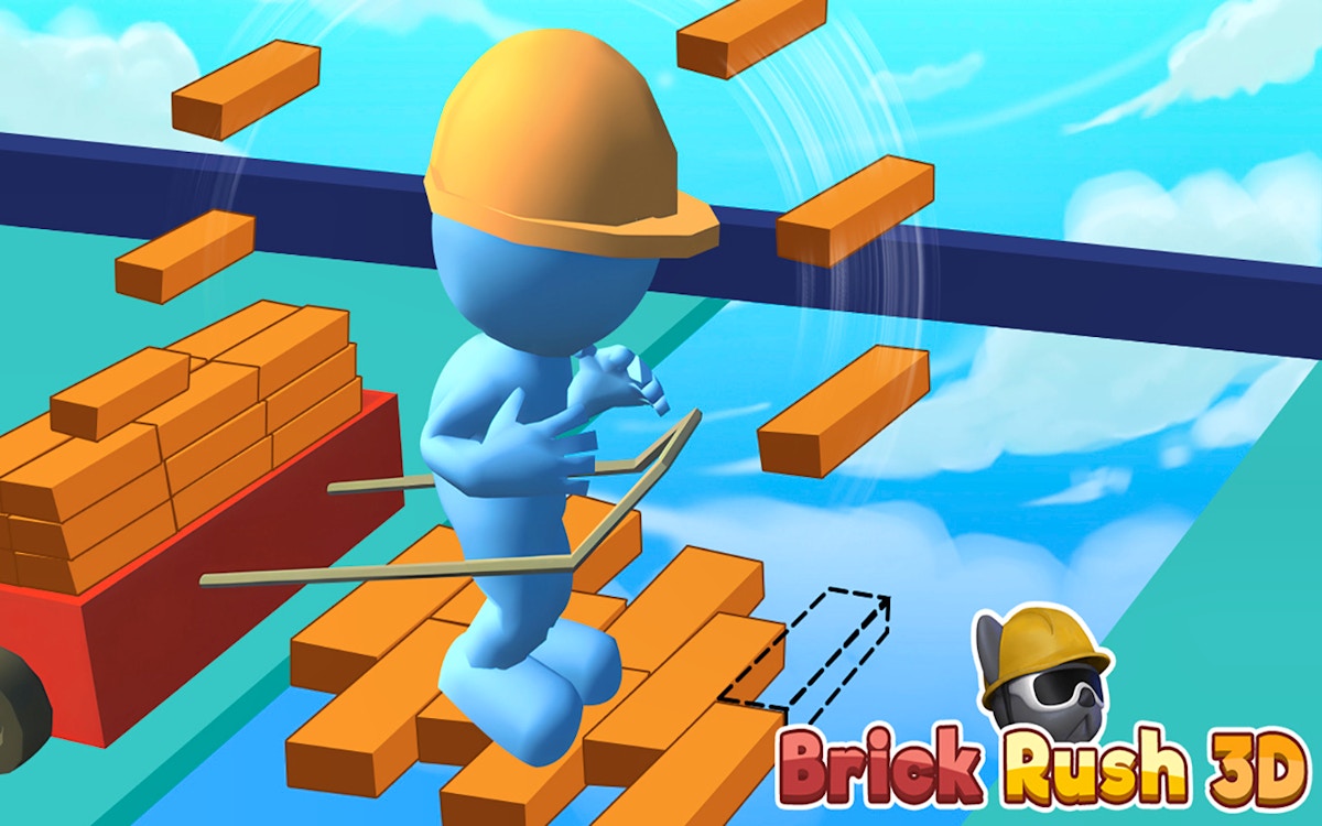 Brick Rush 3D - Building game