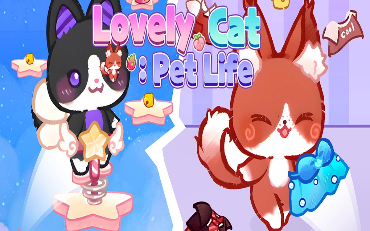 Lovely Cat Pet Life - Dress Up game